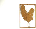 EXOD fali fém dekor, pálmalevelek - 60x40cm - ML02