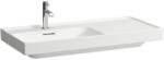 Laufen MEDA Mosdó 100 × 46 cm, jobb polcos, egy csaplyuk, középen, Matt Fehér H8171187571041 (H8171187571041)