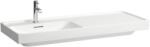Laufen MEDA Mosdó 120 x 46 cm, jobb polcos, egy csaplyuk, középen, Fehér LCC H8171104001041 (H8171104001041)