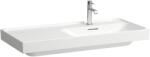 Laufen MEDA Mosdó 100 × 46 cm, bal polcos, egy csaplyuk, középen, Fehér H8171170001041 (H8171170001041)