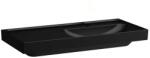 Laufen MEDA Mosdó 100 × 46 cm, bal polcos, túlfolyónyílás nélkül, csaplyuk nélkül, Matt Fekete H8171177161121 (H8171177161121)