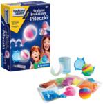  Tudományos Szórakoztató Mini Labor: Őrült Csillámgolyók Lengyel Nyelven Clementoni 50702 - 28530