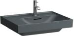 Laufen MEDA Mosdó 60 x 46 cm, bal polcos, egy csaplyuk, középen, Matt Grafit H8171127581041 (H8171127581041)