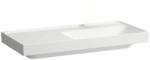Laufen MEDA Mosdó 100 × 46 cm, bal polcos, túlfolyónyílás nélkül, csaplyuk nélkül, Fehér H8171170001121 (H8171170001121)