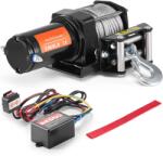 Vevo Troliu atv cu cablu otel pentru ATV, 12v 3000lb 1360kgs, cablu sintetic, cu ghidaj inclus (GS82501)