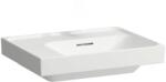 Laufen MEDA Mosdó 60 × 46 cm, bal polcos, alsó éle csiszolt, csaplyuk nélkül, Fehér H8181120001091 (H8181120001091)