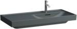Laufen MEDA Mosdó 100 × 46 cm, bal polcos, egy csaplyuk, középen, Matt Grafit H8171177581041 (H8171177581041)