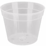  Kaspó orchidea cserép 20cm-es-átlátszó- PE (PE-8630)