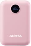 ADATA 296509 C100 Digital Display 10000mAh PowerBank Pink, Powerbank