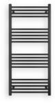  Törölközőszárító radiátor 60 x 130 cm - Nero Italia (fekete)