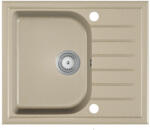 NERO AL-585B Gránit Mosogató + Szifon (bézs)