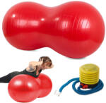  Dupla fitness labda, 40 cm, piros (v14285_CZE)