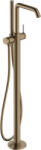 Hansgrohe Tecturis S, karos, szabadon álló kádcsaptelep padlóhoz, szálcsiszolt bronz, HAN-73440140 (HAN-73440140)