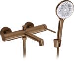 Rea Foss, kádcsaptelep kézi zuhanyszettel, matt réz, REA-B6891 (REA-B6891)