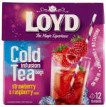 LOYD Cold Tea Málna-Eper 12x2, 5g