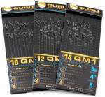 Guru QM1 Bayonet 16 Füles, Szakáll Nélküli Monofil Előkötött Horog 8db (GRR143)