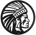  Exod MRWA-40 Fali fém dekoráció, indián (21100T_smp)