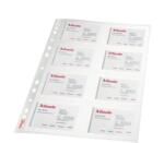 Esselte Névjegytartó genotherm, lefűzhető, A4, 105mikron, víztiszta, 16 férőhelyes, ESSELTE, 10db/cs (78930) - nyomtassingyen