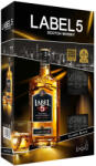  Whiskynet Label 5 Classic Blended whisky + 2 pohár 0, 7L 40% DRS DD