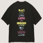 LYPH Тениска LYPH Multi T-Shirt - Black