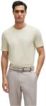 Boss Тениска Boss Men's Tiburt Bubble Structure Cotton Short Sleeve T-Shirt - Open White 131