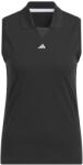 adidas Блуза с яка Adidas Women's Sleeveless Performance Polo Shirt - Black
