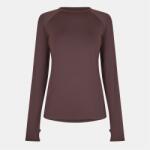 USA Pro Дамска фланелка с дълъг ръкав USA Pro Long Sleeve Top Womens - Espresso
