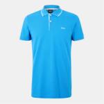 Boss Блуза с яка Boss Men's Firenze Short Sleeve Polo Shirt - Lt/Pastel Blue