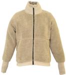 Requisite Поларено яке Requisite Women's Essential Sherpa Wind Resistant Teddy Fleece Long Sleeve Oversized Fit Equestrian Jacket - Sage