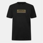 Armani Exchange Тениска Armani Exchange Men's Regular Fit T-Shirt - Blk/Gold MC237