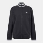 Boss Блуза с яка Boss Men's Full Zipped Zone Short Sleeve Polo Shirt - Black