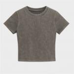 I Saw It First Тениска I Saw It First Acid Wash Cropped Tshirt - Grey