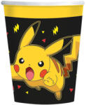Pokémon Yellow Thunder papír pohár 8 db-os 237 ml