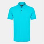 Boss Блуза с яка Boss Mens BOSS Firenze Short-Sleeve Polo Shirt with Logo Detail - Open Blue
