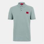 Hugo Блуза с яка Hugo Mens HUGO Deruso Short Sleeve Polo Shirt with Logo Detail and Ribbed Collar - Premium Cotton - Light Green 338
