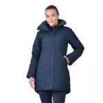 Dublin Яке Dublin Women's Everyday Waterproof Concealed Hood Thigh Length Equestrian Jacket - Navy