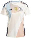 adidas Дамска футболна фланелка Adidas Spain Away Shirt 2025 Womens - White