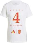 adidas Дамска тениска Adidas Spain Euro Winners T-Shirt Womens - White