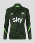 Castore Дамско горнище с цип Castore Ireland Matchday Half Zip Top 2025 Womens - Cavier/Green