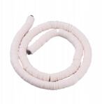 Mixform Öko Polimer agyag gyöngyök, Handmade, Heishi, 8x0.5-1mm, 370db/43cm/semmi (13WB30004)