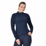 Dublin Brushed Long Sleeved Mid Layer - Navy