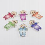 MIXFORM Fa gombok Csecsemő 39x26x2mm 10db (14WB9604)