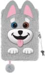 Majewski Plüss napló 3D mintával A5 - Huski kutya (668999)