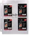  Ultra Pro One Touch Page 4 helyes (23pt-100pt) mágneses tokhoz tartó lap