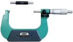 INSIZE Micrometru exterior INSIZE 75-100 mm cu contor, rezolutie 0.01 mm, carbura, DIN863-1 (3400-100)