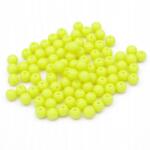 Mixform Akril gyöngyök, kerek, zöld-sárga, 6x5.5mm, 50g~430db (13Z24784)