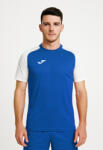 Joma T-SHIRT ACADEMY IV SHORT SLEEVE dressz / póló azúrkék fehér 2XS