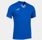 Joma TOLETUM IV RECYCLED SHORT SLEEVE T-SHIRT dressz azúrkék fehér M