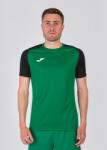 Joma T-SHIRT ACADEMY IV SHORT SLEEVE dressz / póló zöld fekete 8XS-7XS