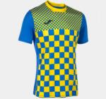 Joma FLAG III SHORT SLEEVE T-SHIRT dressz azúrsárga 2XL